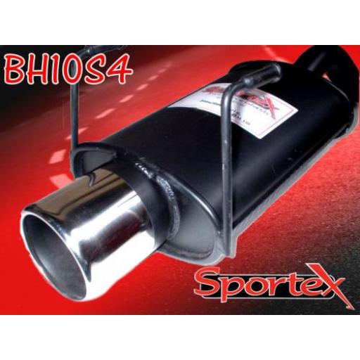 Sportex Honda Civic exhaust back box hatch 1991-2000 S4