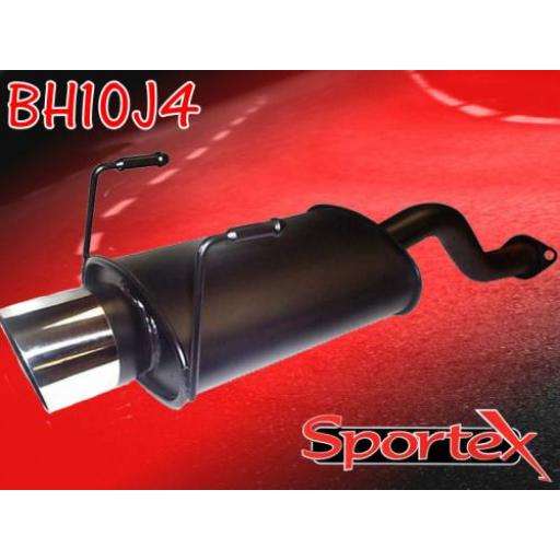 Sportex Honda Civic exhaust back box hatch 1991-2000 J4