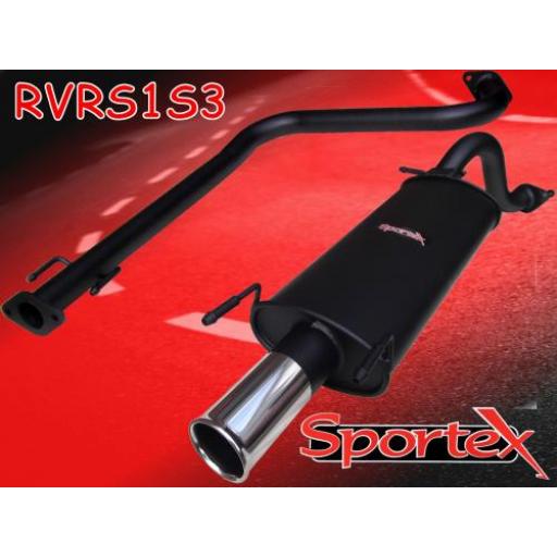 Sportex Rover 200 performance exhaust system 1995-1999 S3