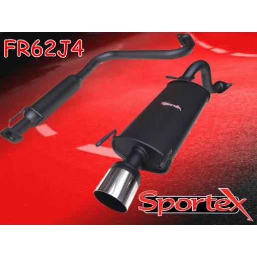 Sportex Rover 200 performance exhaust system 1995-1999 J4