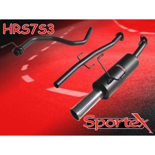 Sportex Honda Civic coupe performance exhaust system 1994-2001 S3