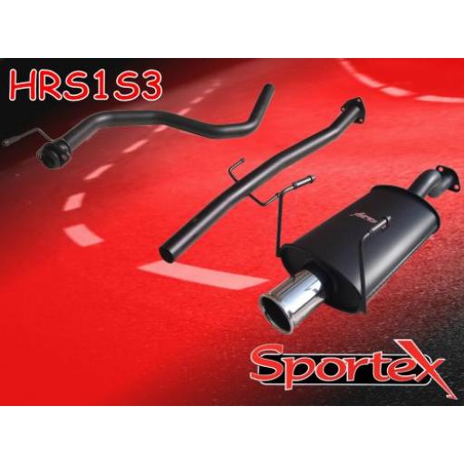 Sportex Honda Civic performance exhaust system 1991-2001- S3