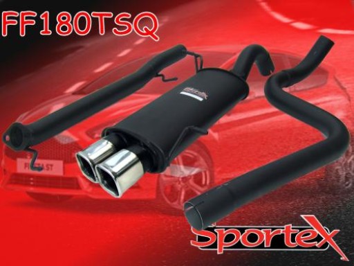 Sportex Ford Fiesta ST180 performance exhaust system 2013-2016 TSQ