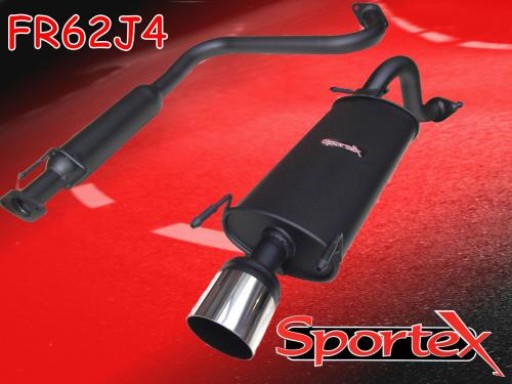 Sportex Rover 200 performance exhaust system 1995-1999 J4