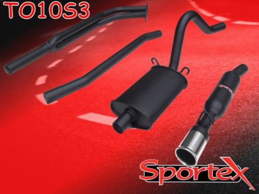 Sportex Opel Manta exhaust system 2.0i GTE hatch S3