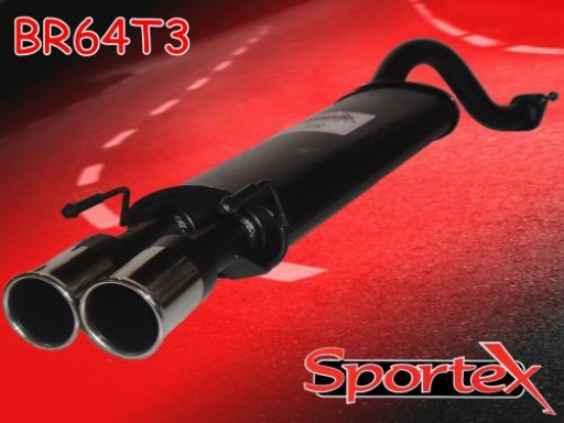 Sportex Rover 25 exhaust back box 1999-2005 T3