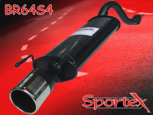 Sportex Rover 25 exhaust back box 1999-2005 S4