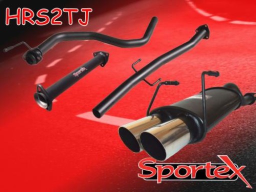 Sportex Honda Civic performance exhaust system 1991-2001- TJ