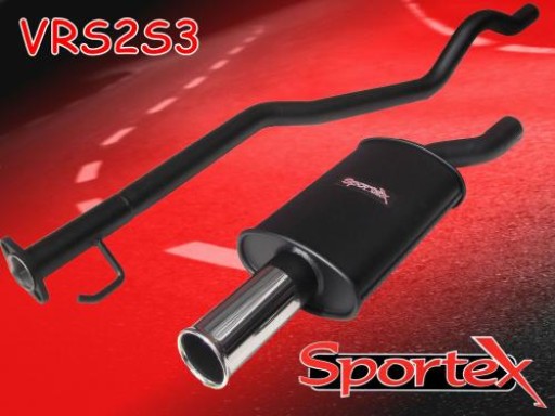 Sportex Vauxhall Astra mk3 performance exhaust system 1996-1998 S3