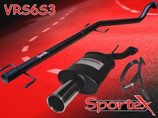 Sportex Vauxhall Astra mk4 performance exhaust system 1998-2003 S3