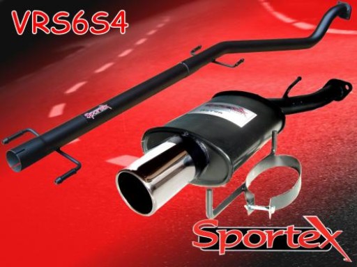 Sportex Vauxhall Astra mk4 performance exhaust system 1998-2003 S4