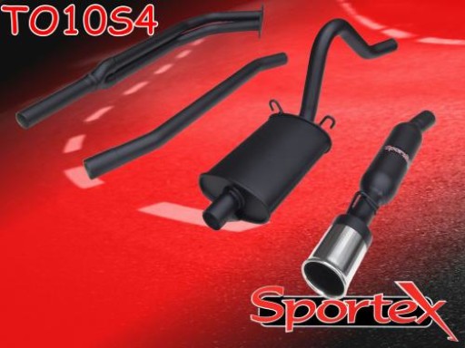 Sportex Opel Manta exhaust system 2.0i GTE hatch S4