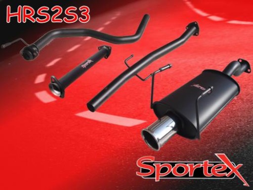 Sportex Honda Civic performance exhaust system 1991-2001- S3