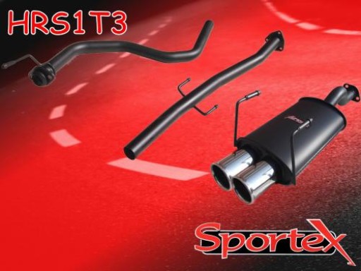 Sportex Honda Civic performance exhaust system 1991-2001- T3