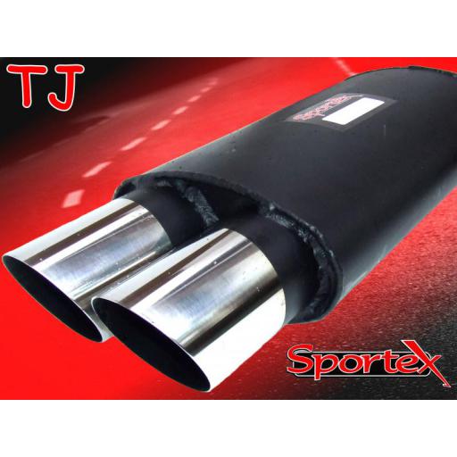 Sportex Vauxhall Nova performance exhaust system 1.6i GSi 1990-1992 TJ