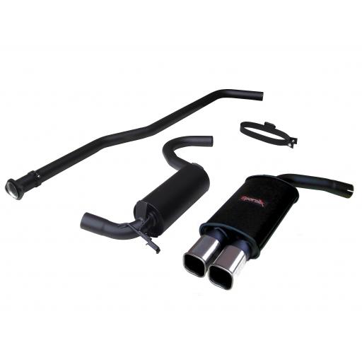 Sportex Ford Escort performance exhaust system mk3/4 1990-1992 TSQ