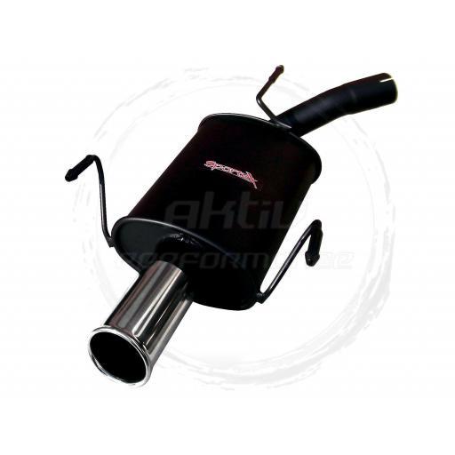 Sportex Vauxhall Corsa C performance exhaust back box 2000-2006 S3