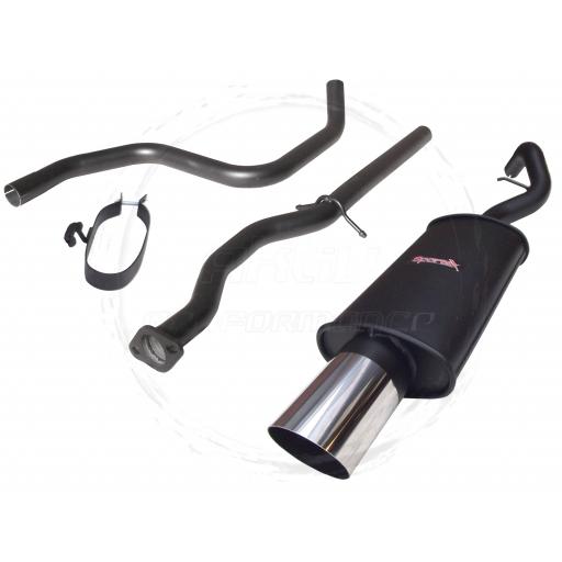 Sportex Ford Escort race tube exhaust system 1.6i zetec 1995-1999 J4