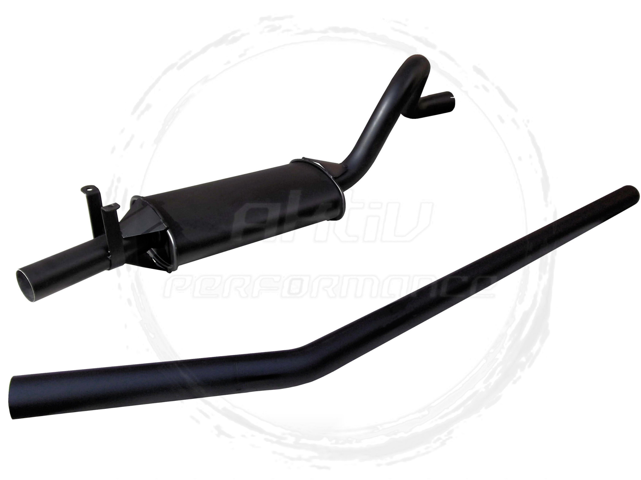 596397 Sportex Ford Escort OHV single box exhaust system 1968-1981 (2.25 dia)