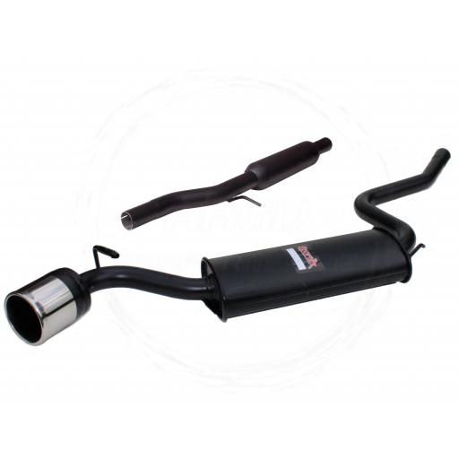 Sportex Fiat Seicento performance exhaust system 900i 1.1i 98-04 S4