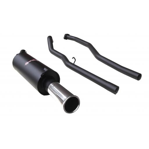 Sportex Vauxhall Nova performance exhaust system 1.6i GTE 1988-1990 S3