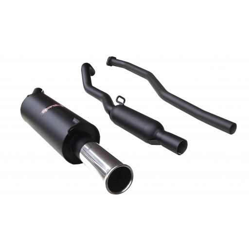 Sportex Vauxhall Nova performance exhaust system GTE 1988-1990 S3