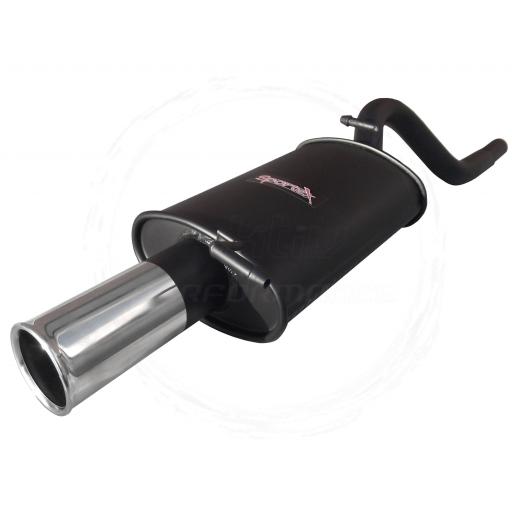 Sportex Ford KA performance exhaust back box 1.3i 1996-2008 S3