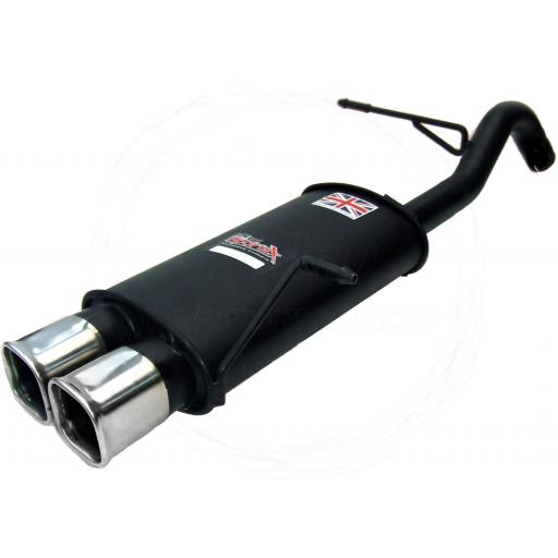 Sportex Ford Fiesta exhaust back box 1.25i 1.4i 2008-2012 TSQ