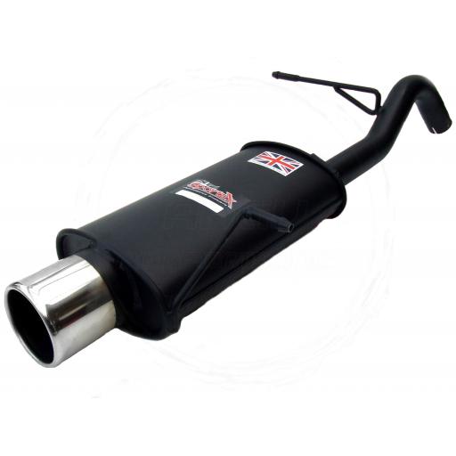 Sportex Ford Fiesta exhaust back box 1.25i 1.4i 2008-2012 S4