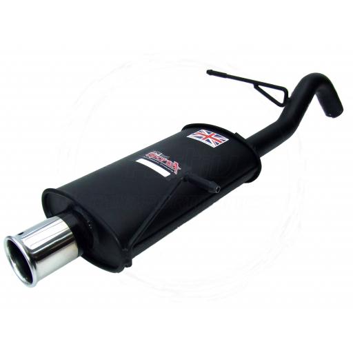 Sportex Ford Fiesta exhaust back box 1.25i 1.4i 2008-2012 S3