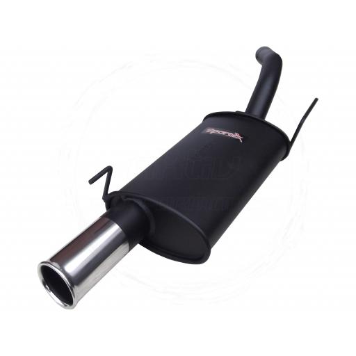 Sportex Renault Clio mk1 performance exhaust back box 1.8 1991-1998 S3