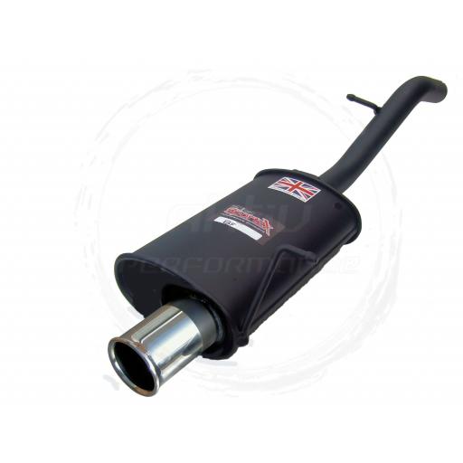 Sportex Ford Fiesta exhaust back box 1.25i, 1.3i, 1.4i 2002-2008 S3