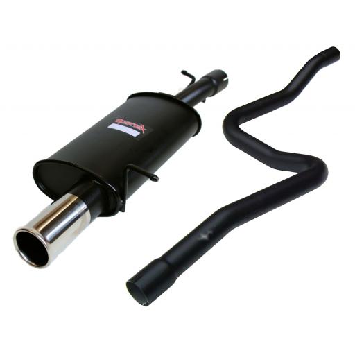 Sportex Ford Fiesta ST150 performance exhaust system 2.0i 2004-2009 S3