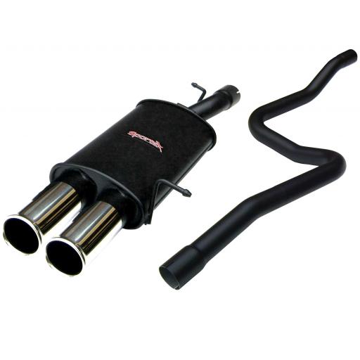 Sportex Ford Fiesta ST150 performance exhaust system 2.0i 2004-2009 T3