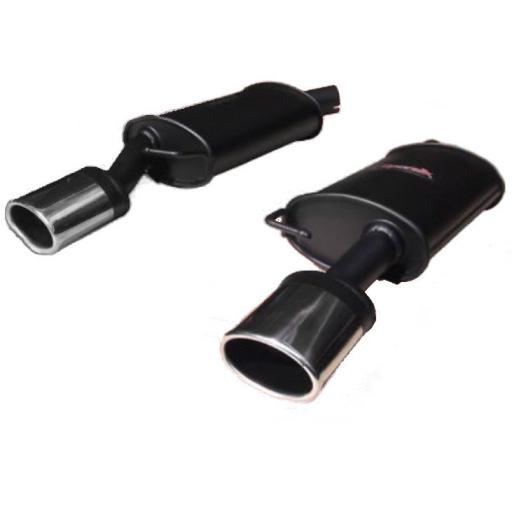 Sportex Jaguar X-Type performance exhaust back box 2.5i 3.0i 2001- SPT