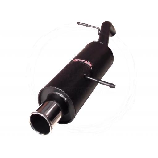 Sportex Citroen C2 performance exhaust back box 1.1i 2003- S3