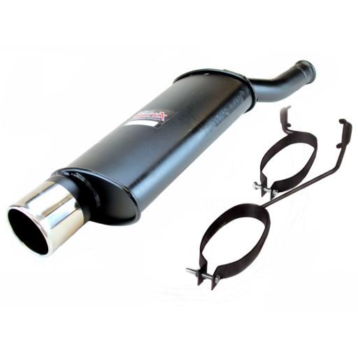 Sportex Peugeot 206 GTi exhaust back box 1999-2007 S4