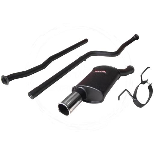 Sportex Citroen Saxo Race Tube exhaust system 1.1i, 1.4i, VTR 00-03 S3