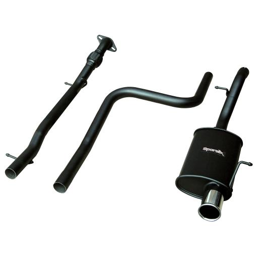 Sportex Ford Fiesta Race Tube exhaust system 1.6i 2001-2008 S3