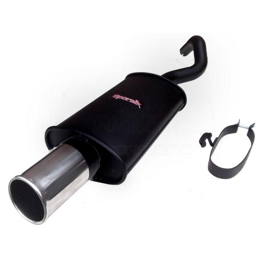 Sportex Ford Escort performance exhaust back box 1.6i zetec 95-99 S4