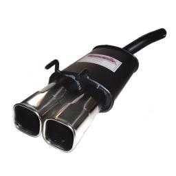 Middle Silencer Exhaust Pot For Vauxhall Corsa B 1.4 1.6 16V X14XE GSI – EDEX / POLMO, 2-Year Warranty