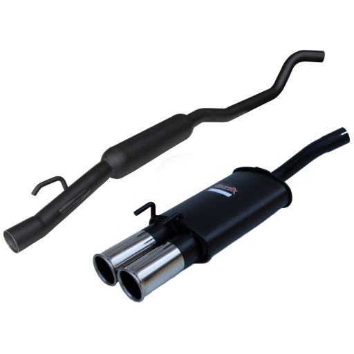 Sportex Vauxhall Corsa B performance exhaust system 1993-2000 T3