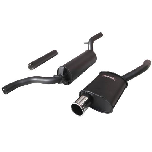 Sportex Ford Focus performance exhaust system 1.6i 1998-2004 S3