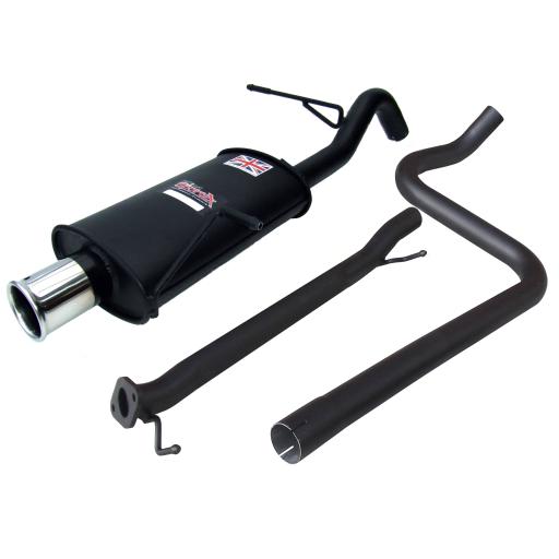 Sportex Ford Fiesta mk7 race tube exhaust system 1.6i 2009-2012 S3