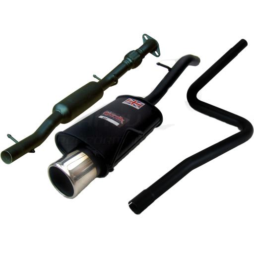 Sportex Ford Fiesta performance exhaust system 1.6i 2002-2008 S4