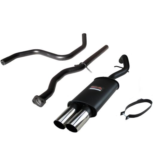 Sportex Ford Escort race tube exhaust system 1.6i zetec 1995-1999 TJ