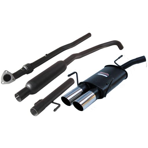 Sportex Vauxhall Corsa C performance exhaust system 2000-2003 TJ