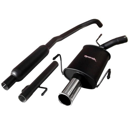 Sportex Vauxhall Corsa C 1.0i performance exhaust system 2000-2006 S3