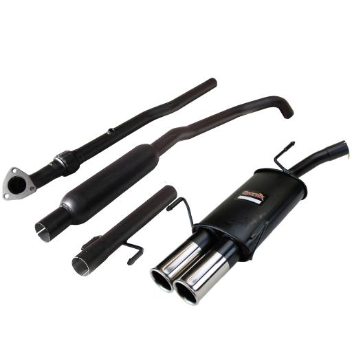 Sportex Vauxhall Corsa C Twinport performance exhaust system 2003- T3