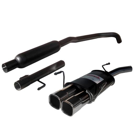 Sportex Vauxhall Corsa C 1.0i performance exhaust system 2000-2006 TSQ